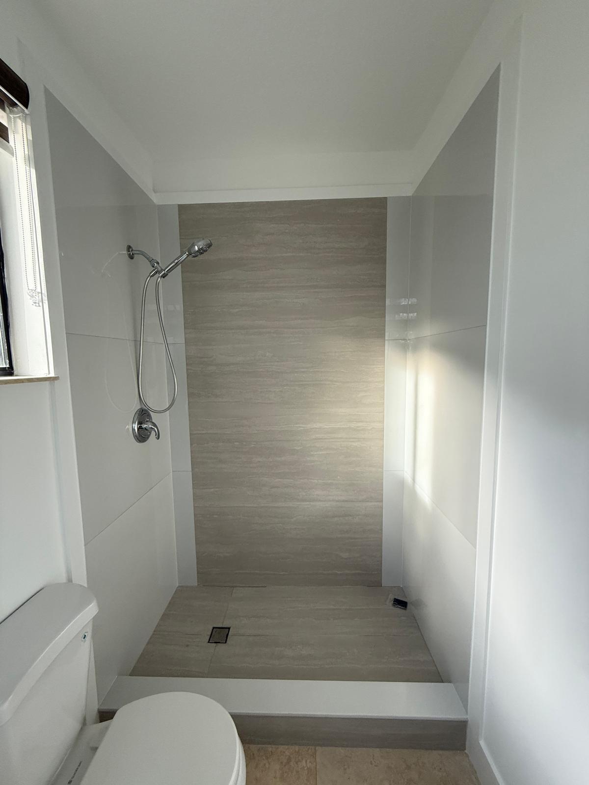 Finished shower